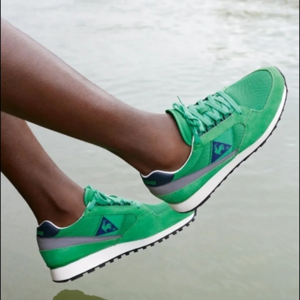 LE COQ SPORTIF ECLAT 89 GREEN-BLACK men’s 6.5